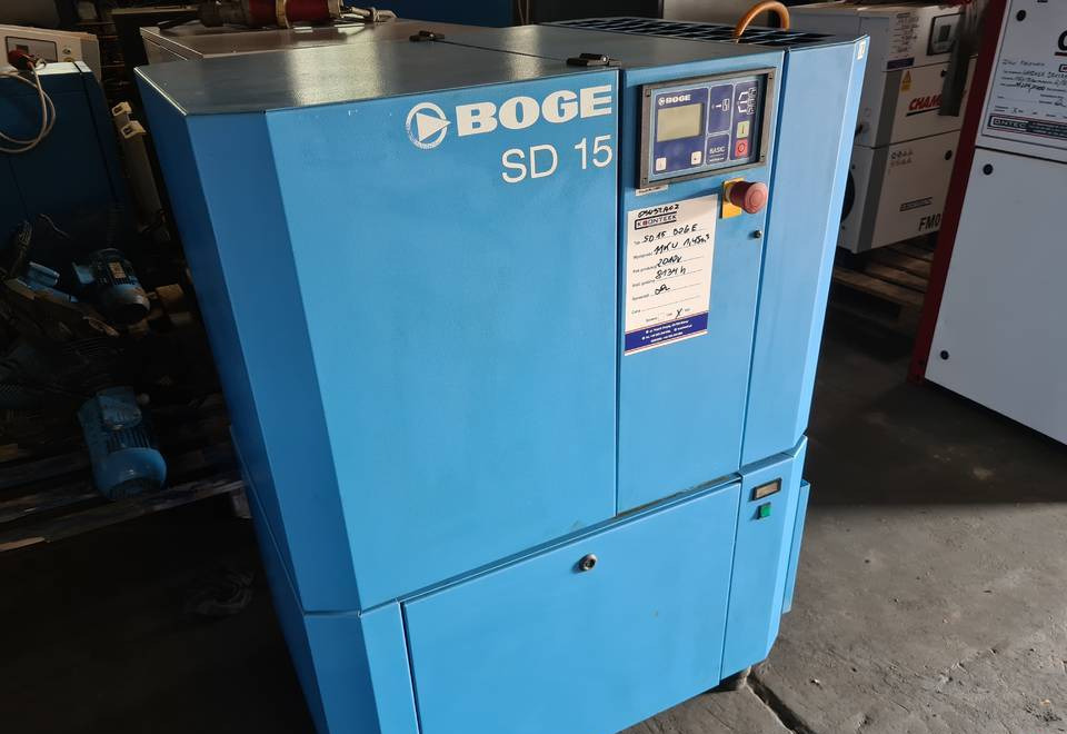 Kompresor śrubowy Boge SD 15, 11 kw - Compresor de aire: foto 3 Kompresor śrubowy Boge SD 15, 11 kw - Compresor de aire: foto 3