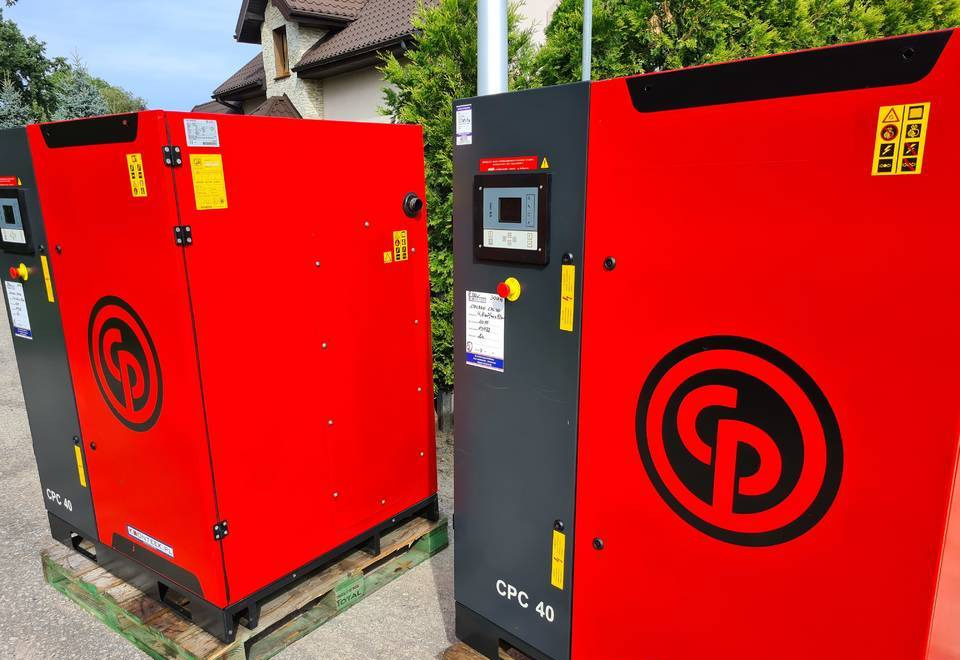 Kompresor śrubowy Chicago Pneumatic CPC 40 30 kw, Atlas Copco - Compresor de aire: foto 4 Kompresor śrubowy Chicago Pneumatic CPC 40 30 kw, Atlas Copco - Compresor de aire: foto 4