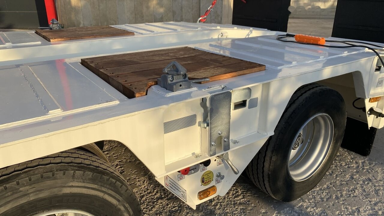 Semirremolque góndola rebajadas nuevo GVN Trailer 4 AXLE HYDRAULIC PLATFORM LOWBED: foto 7