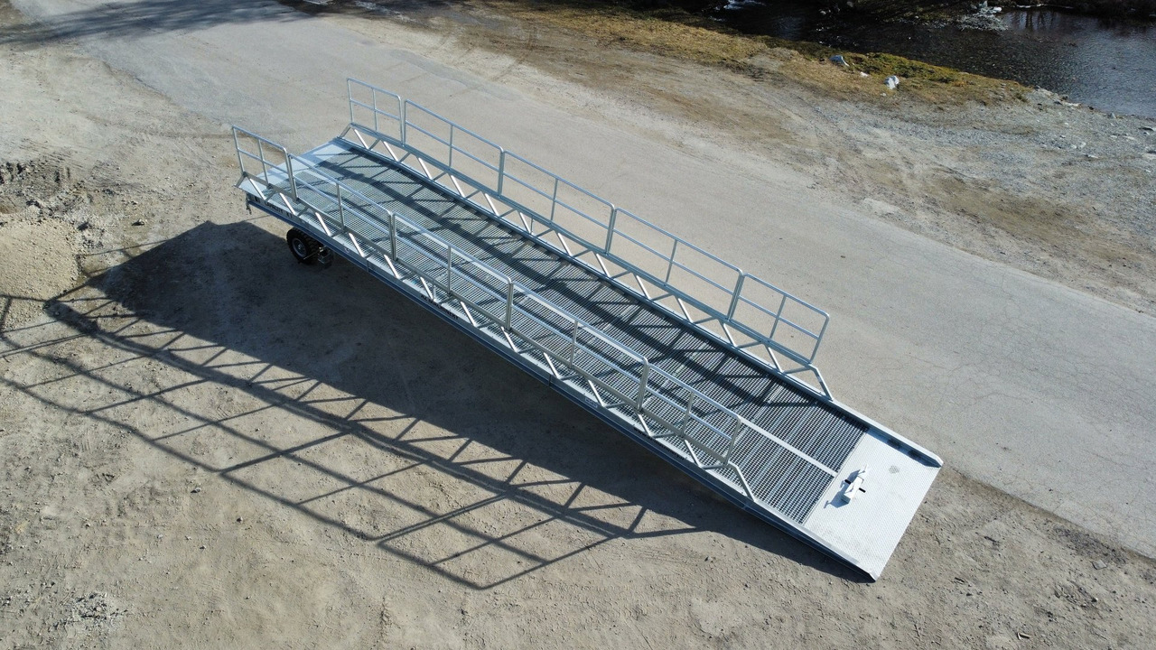 Rampa de carga nuevo AZ RAMP-EASY XL-12 FULL GALVA. WIDE Mobil Galvanizate Loading Ramp With Level Off, 12 t Capacity: foto 5