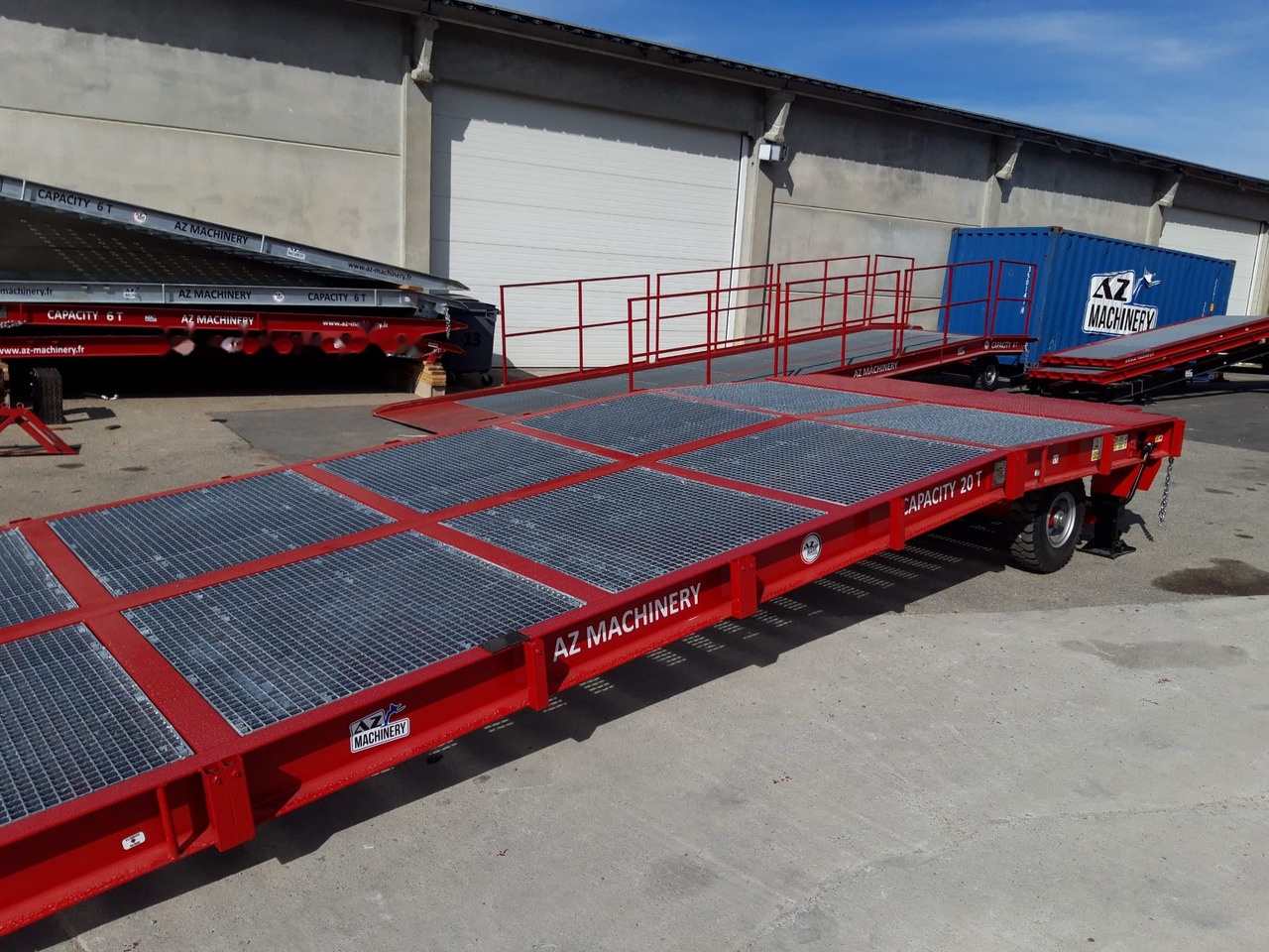Rampa de carga nuevo AZ RAMP KING VERSION, BIG FOOT LLO 25T mobile loading ramp: foto 15 Rampa de carga nuevo AZ RAMP KING VERSION, BIG FOOT LLO 25T mobile loading ramp: foto 15