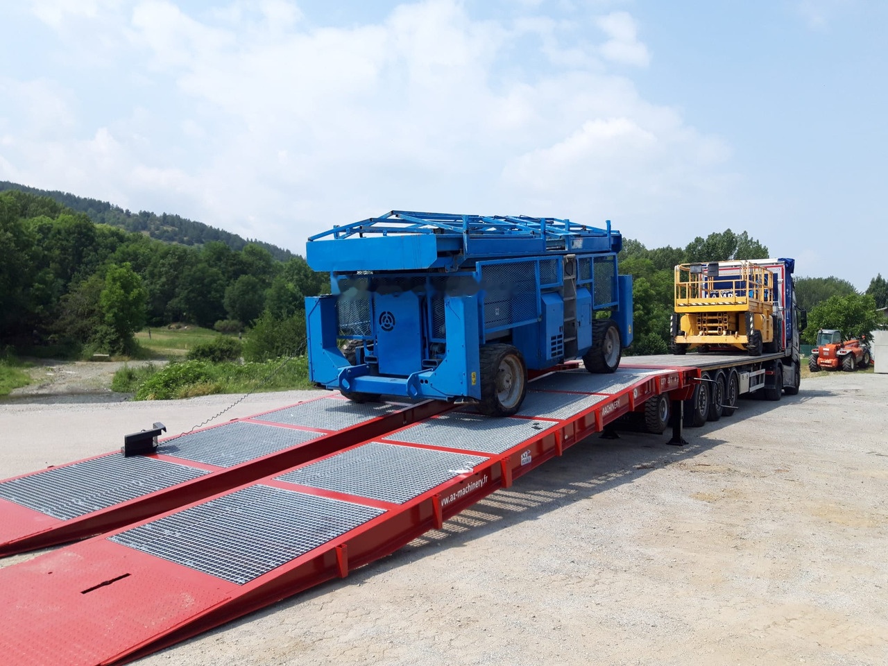 Rampa de carga nuevo AZ RAMP KING VERSION, BIG FOOT LLO 25T mobile loading ramp: foto 12 Rampa de carga nuevo AZ RAMP KING VERSION, BIG FOOT LLO 25T mobile loading ramp: foto 12