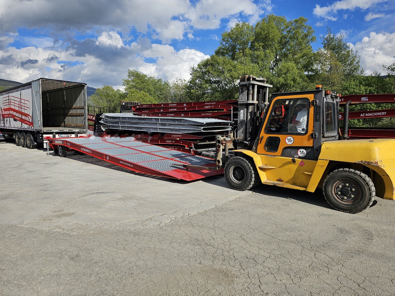 Rampa de carga nuevo AZ RAMP KING VERSION, BIG FOOT LLO 25T mobile loading ramp: foto 21 Rampa de carga nuevo AZ RAMP KING VERSION, BIG FOOT LLO 25T mobile loading ramp: foto 21