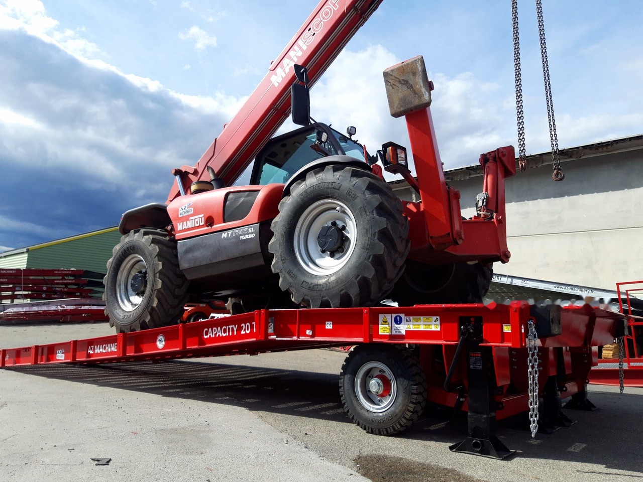 Rampa de carga nuevo AZ RAMP KING VERSION, BIG FOOT LLO 25T mobile loading ramp: foto 16 Rampa de carga nuevo AZ RAMP KING VERSION, BIG FOOT LLO 25T mobile loading ramp: foto 16