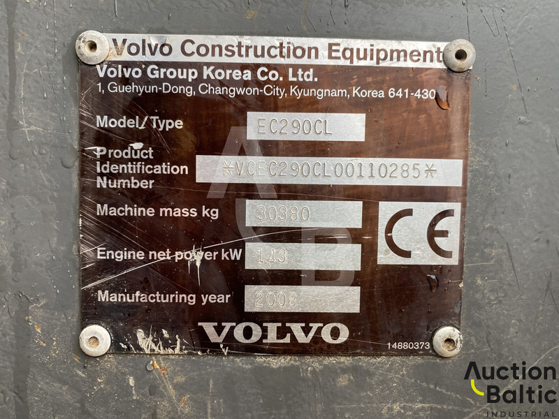 Leasing de Volvo EC 290 C L Volvo EC 290 C L: foto 20