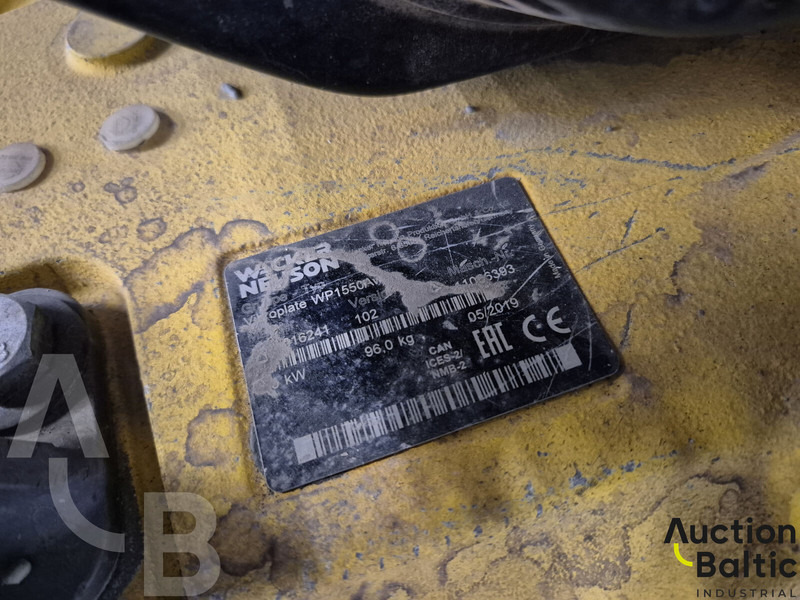 WACKER NEUSON WP1550AW - Plancha reversible: foto 5 WACKER NEUSON WP1550AW - Plancha reversible: foto 5