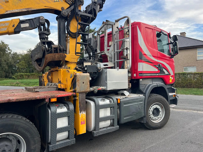 Camión forestal Scania R580 6x4 full steel*3pedal opticruise*R580 V8*: foto 12