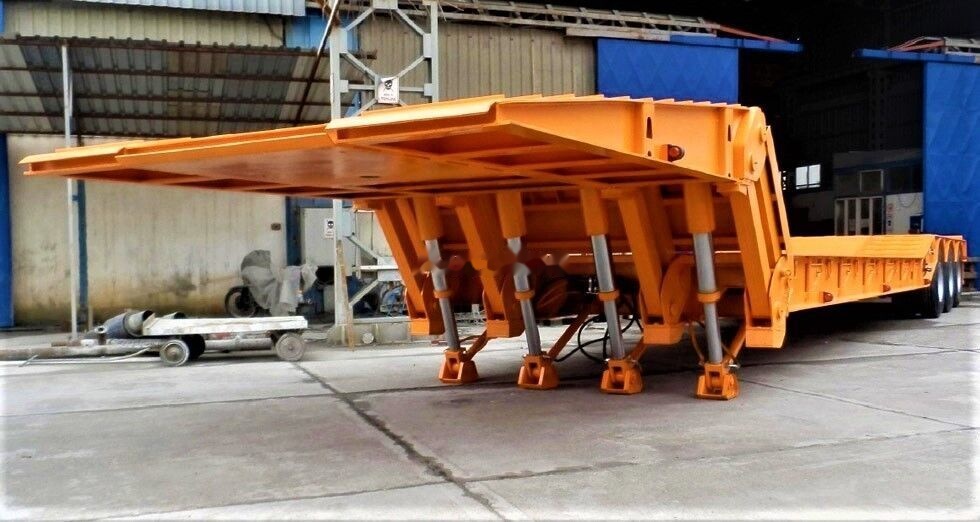 AME 100 Ton, Front Loading 4 Axle Lowbed Semi Trailer - Semirremolque góndola rebajadas: foto 2 AME 100 Ton, Front Loading 4 Axle Lowbed Semi Trailer - Semirremolque góndola rebajadas: foto 2