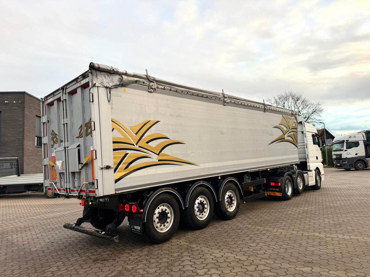 Benalu Bulkliner 95 Alu Kippmulde 51,5m³ - Semirremolque volquete: foto 4 Benalu Bulkliner 95 Alu Kippmulde 51,5m³ - Semirremolque volquete: foto 4