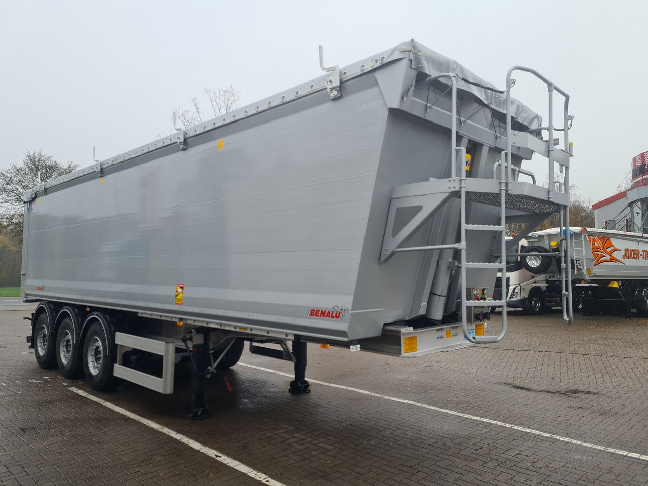 Benalu Bulkliner S 95 Schlammdicht 50 m³ - Semirremolque volquete: foto 2 Benalu Bulkliner S 95 Schlammdicht 50 m³ - Semirremolque volquete: foto 2