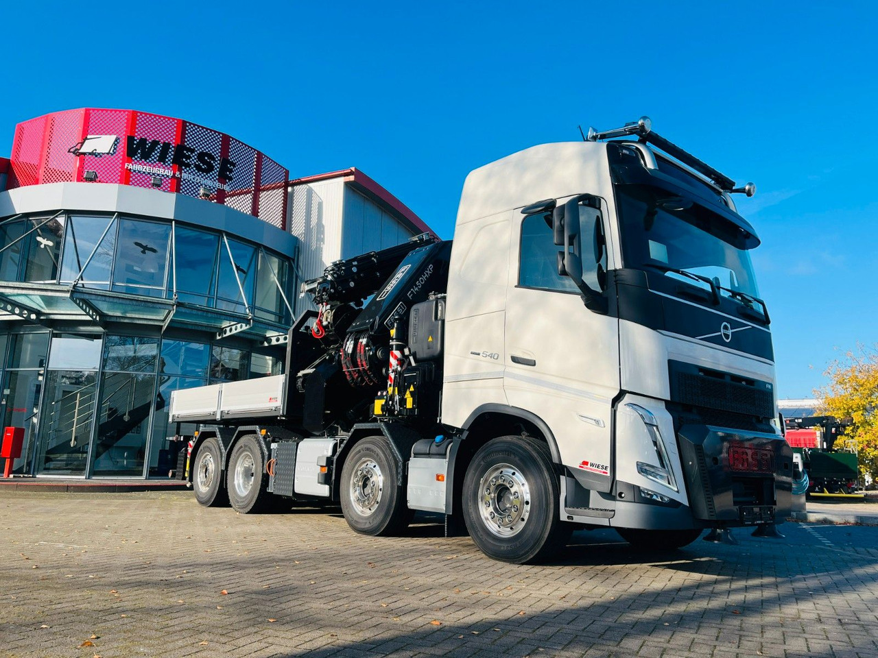 Volvo FH 540 Kran mit F1450 HXP Fly Jib + Winde - Cabeza tractora: foto 1 Volvo FH 540 Kran mit F1450 HXP Fly Jib + Winde - Cabeza tractora: foto 1
