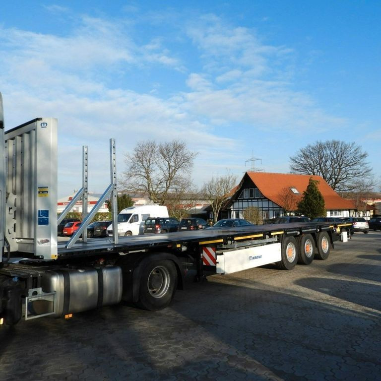 Krone Profi Liner SDP 27 Baustahltransporte -SOFORT- - Semirremolque plataforma/ Caja abierta: foto 2 Krone Profi Liner SDP 27 Baustahltransporte -SOFORT- - Semirremolque plataforma/ Caja abierta: foto 2