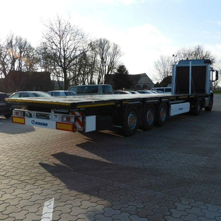 Krone Profi Liner SDP 27 Baustahltransporte -SOFORT- - Semirremolque plataforma/ Caja abierta: foto 3 Krone Profi Liner SDP 27 Baustahltransporte -SOFORT- - Semirremolque plataforma/ Caja abierta: foto 3