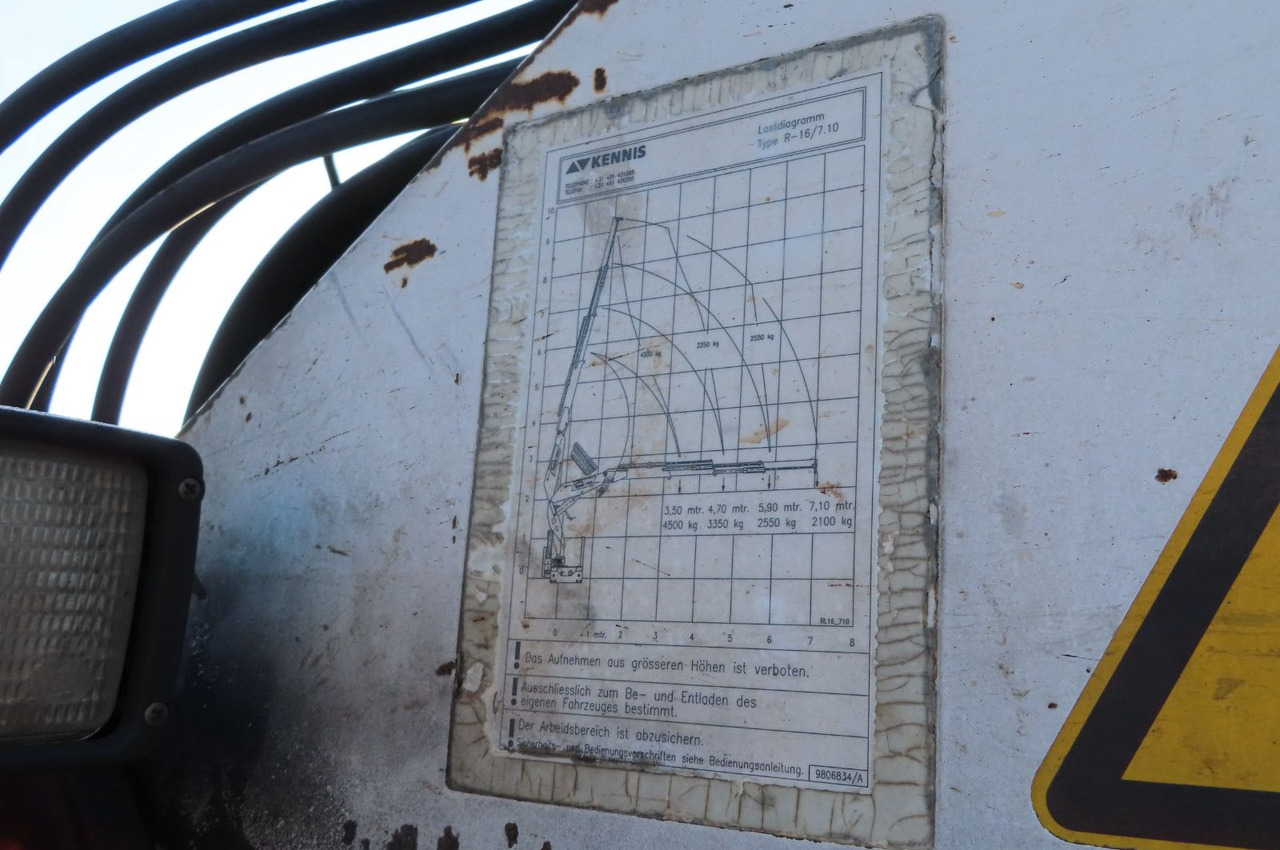 Rollkran Auflieger Kennis - Semirremolque plataforma/ Caja abierta: foto 5 Rollkran Auflieger Kennis - Semirremolque plataforma/ Caja abierta: foto 5
