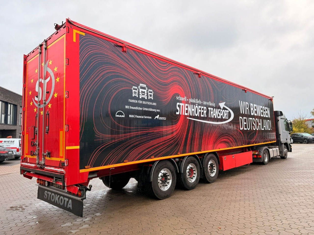 Stokota Schubboden - Top Zustand/Neuen TÜV - Semirremolque piso movil: foto 4 Stokota Schubboden - Top Zustand/Neuen TÜV - Semirremolque piso movil: foto 4