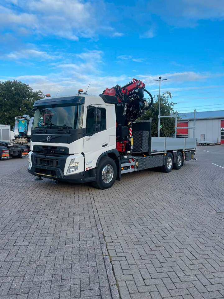 Volvo FMX 500 FASSI Ladekran F545 JIB & Winde Sofort - Camión caja abierta, Camión grúa: foto 2 Volvo FMX 500 FASSI Ladekran F545 JIB & Winde Sofort - Camión caja abierta, Camión grúa: foto 2