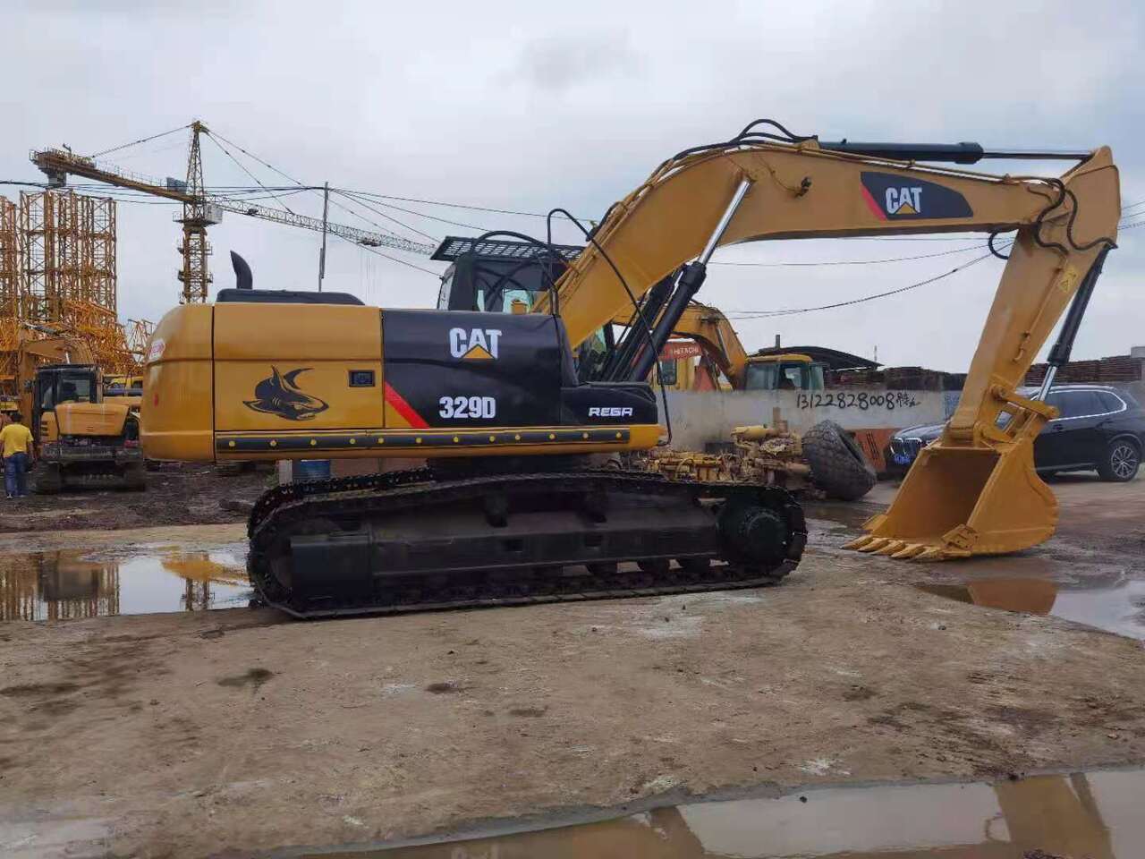 CATERPILLAR 329D - Excavadora de cadenas: foto 1 CATERPILLAR 329D - Excavadora de cadenas: foto 1