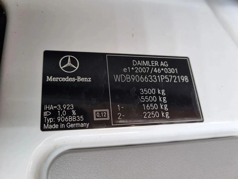 Furgón, Furgoneta combi Mercedes-Benz Sprinter 316 CDI L2H2/ Doka DC 6 Zits Euro 6 163 PK: foto 10