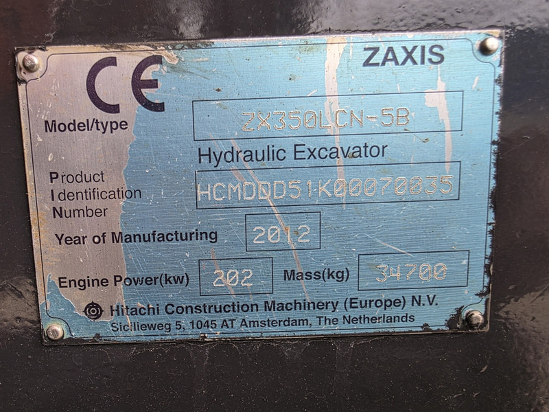 Hitachi zx350lcn-5B labounty scrap shear hitachi zx 350 genesis labounty fortress - Manipulador de materiales: foto 5 Hitachi zx350lcn-5B labounty scrap shear hitachi zx 350 genesis labounty fortress - Manipulador de materiales: foto 5