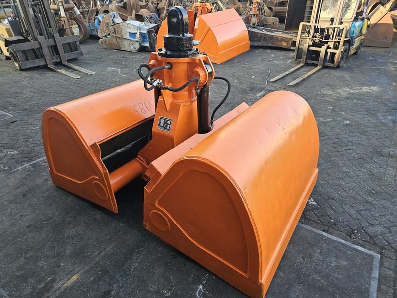 Clamshell jb grijper 2000l overslaggrijper liebherr lh sennebogen - Cuchara de mordazas para Maquinaria de construcción: foto 4 Clamshell jb grijper 2000l overslaggrijper liebherr lh sennebogen - Cuchara de mordazas para Maquinaria de construcción: foto 4