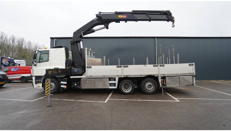 DAF CF 85.360 6x2 OPEN BOX WITH HMF 4720 CRANE - Camión grúa: foto 1 DAF CF 85.360 6x2 OPEN BOX WITH HMF 4720 CRANE - Camión grúa: foto 1