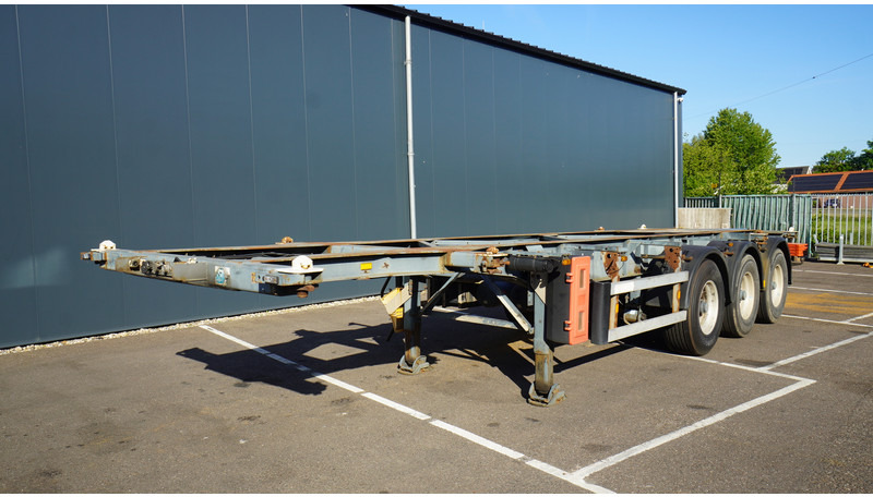 Groenewegen 3 AXLE CONTAINER TRANSPORT TRAILER - Semirremolque portacontenedore/ Intercambiable: foto 2 Groenewegen 3 AXLE CONTAINER TRANSPORT TRAILER - Semirremolque portacontenedore/ Intercambiable: foto 2