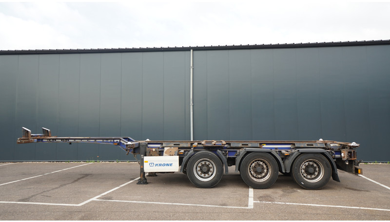 Semirremolque portacontenedore/ Intercambiable Krone 3 AXLE CONTAINER TRANSPORT TRAILER EXTENDABLE 45 FT: foto 1