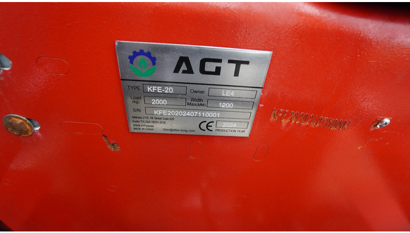 AGT KFE-20 NEW ELECTRIC FORKLIFT DUPLEX - Maquinaria de construcción: foto 5 AGT KFE-20 NEW ELECTRIC FORKLIFT DUPLEX - Maquinaria de construcción: foto 5