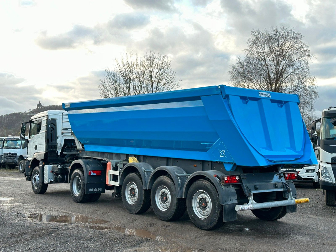 Cabeza tractora nuevo MAN TGS 22.440 4x2 Euro 2 EuromixMTP Kipper 27m³ MAN TGS 22.440 4x2 Euro 2 EuromixMTP Kipper 27m³: foto 8