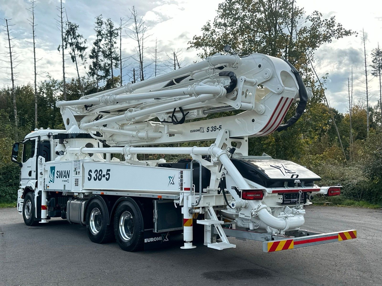 MAN TGS 26.510 6x4 SWAN TSP 38-5 160RZ ( 38m ) - Bomba de hormigón: foto 4 MAN TGS 26.510 6x4 SWAN TSP 38-5 160RZ ( 38m ) - Bomba de hormigón: foto 4