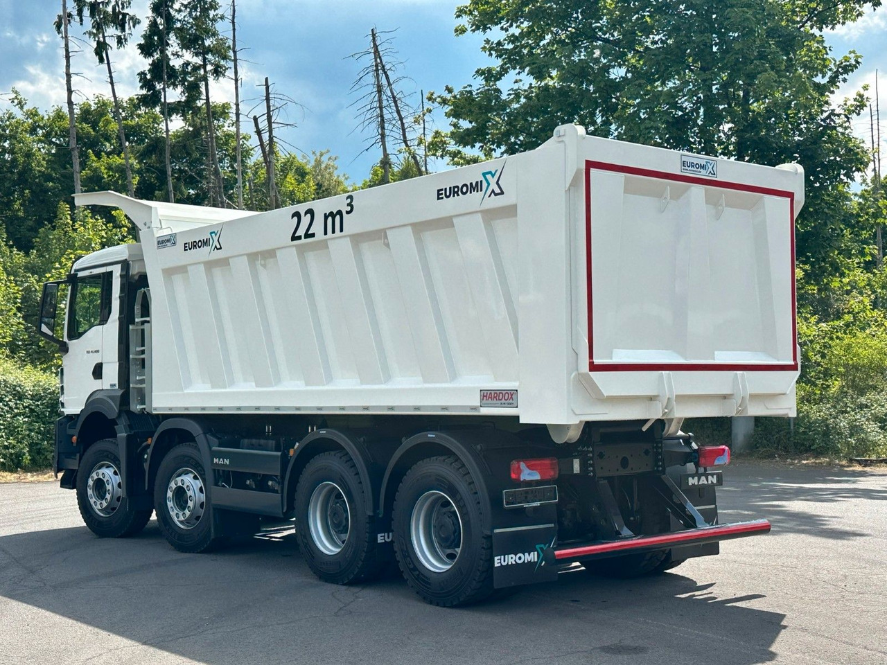 MAN TGS 41.440 8x4 EuromixMTP 22m³ Eckige Mulde - Camión volquete: foto 5 MAN TGS 41.440 8x4 EuromixMTP 22m³ Eckige Mulde - Camión volquete: foto 5