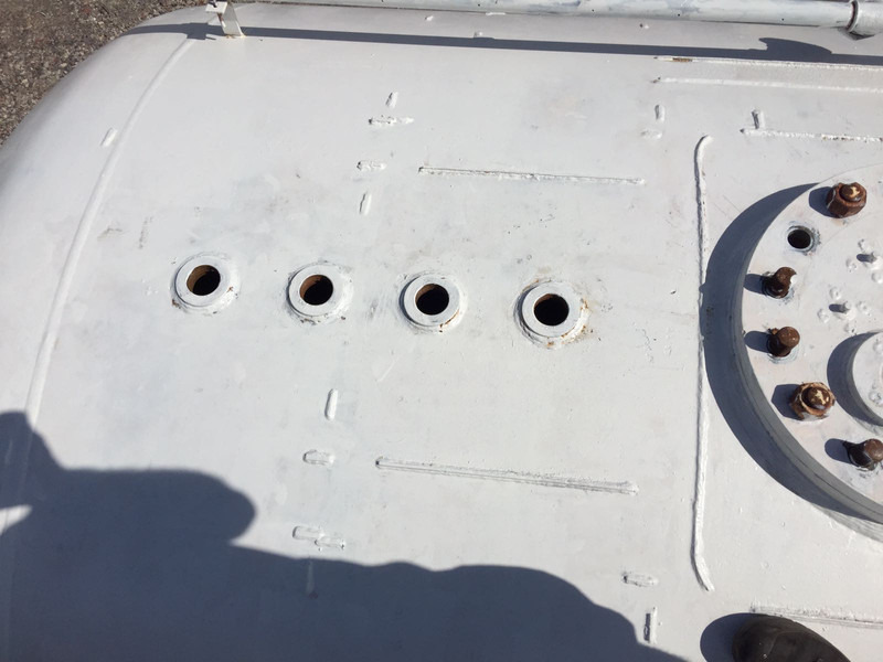 Visser 50m3 (25ton) gastank stationary gastank On flatbed trailer - Gas, Gaz, LPG, GPL, Propane, Butane ID 1.018 - Depósito de combustible: foto 4 Visser 50m3 (25ton) gastank stationary gastank On flatbed trailer - Gas, Gaz, LPG, GPL, Propane, Butane ID 1.018 - Depósito de combustible: foto 4