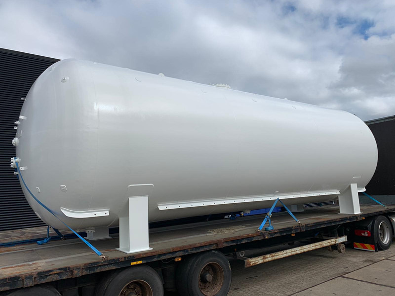 Visser 50m3 (25ton) gastank stationary gastank On flatbed trailer - Gas, Gaz, LPG, GPL, Propane, Butane ID 1.018 - Depósito de combustible: foto 1 Visser 50m3 (25ton) gastank stationary gastank On flatbed trailer - Gas, Gaz, LPG, GPL, Propane, Butane ID 1.018 - Depósito de combustible: foto 1