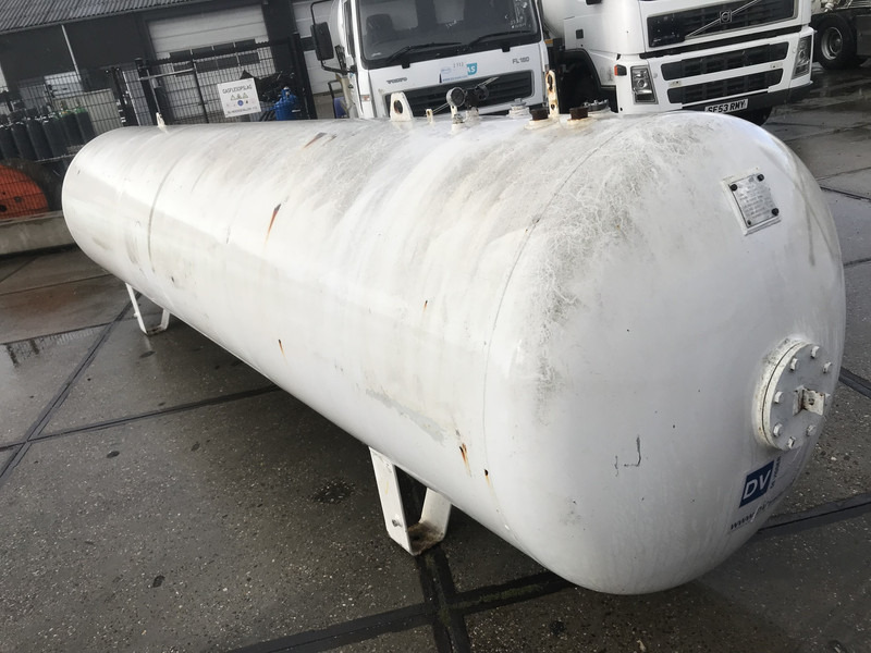 Depósito de combustible de Visser Used 6400-6700 L (3,2 ton) Gastanks - Gas, Gaz, LPG, GPL, Propane, Butane Tank Aboveground Used gastanks ID 1.010 ( Flexible options: Wholesale in a trailer/ Retail): foto 1