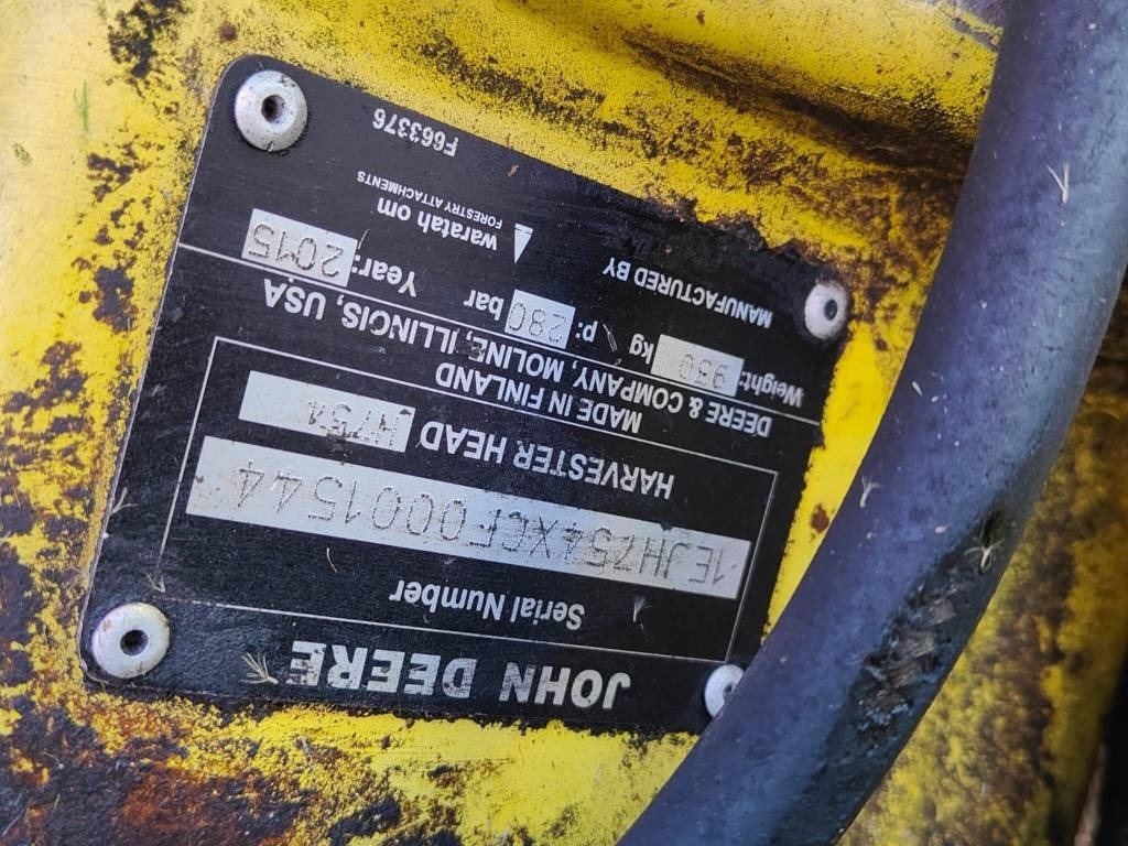 Procesadora forestal John Deere 970 D: foto 9