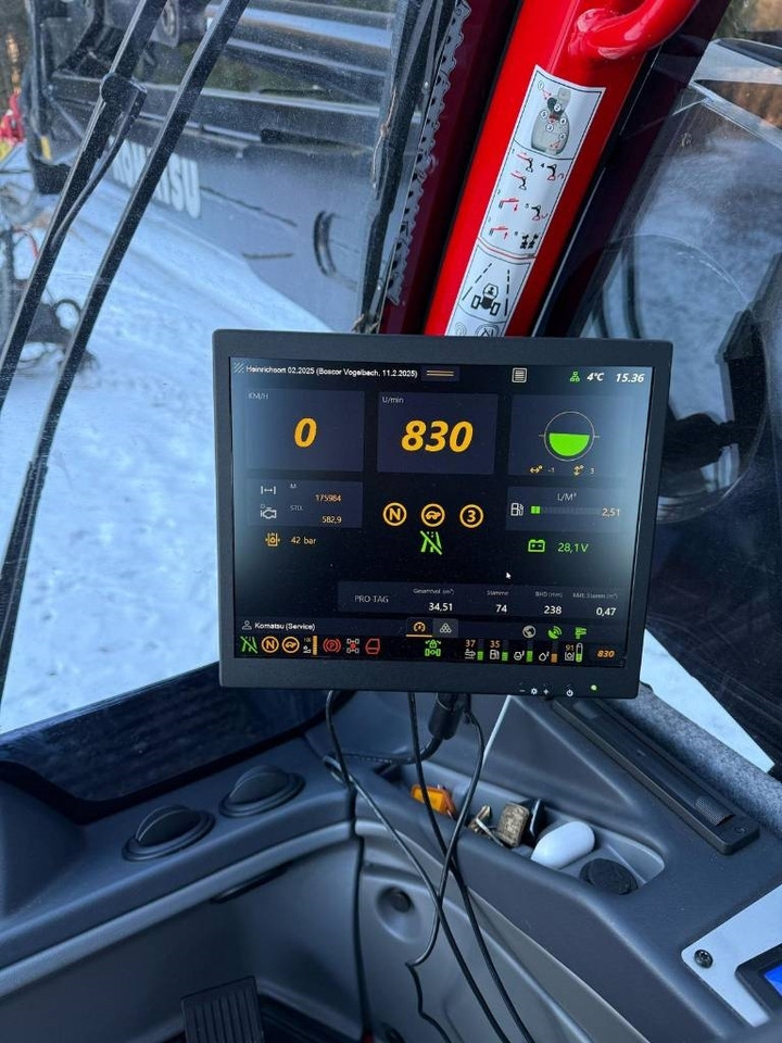 Procesadora forestal Komatsu 931 XC: foto 20 Procesadora forestal Komatsu 931 XC: foto 20