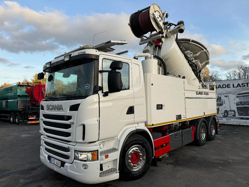 Scania G440 6x2*4, Euro 6, Wiedemann Super 2000 (6+4,5m3) + Recycler, 2013 - Limpieza de alcantarillado: foto 3 Scania G440 6x2*4, Euro 6, Wiedemann Super 2000 (6+4,5m3) + Recycler, 2013 - Limpieza de alcantarillado: foto 3