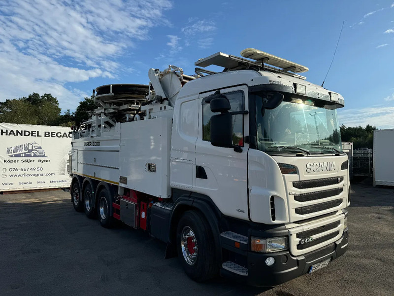 Scania R480 8x4, Combi W&R Super 2000 + Recycler, Euro 6, 2013 - Limpieza de alcantarillado: foto 1 Scania R480 8x4, Combi W&R Super 2000 + Recycler, Euro 6, 2013 - Limpieza de alcantarillado: foto 1