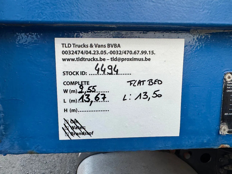 Renders **CRANE PALFINGER PK4500A-STEERING AXXLE** - Semirremolque plataforma/ Caja abierta: foto 5 Renders **CRANE PALFINGER PK4500A-STEERING AXXLE** - Semirremolque plataforma/ Caja abierta: foto 5