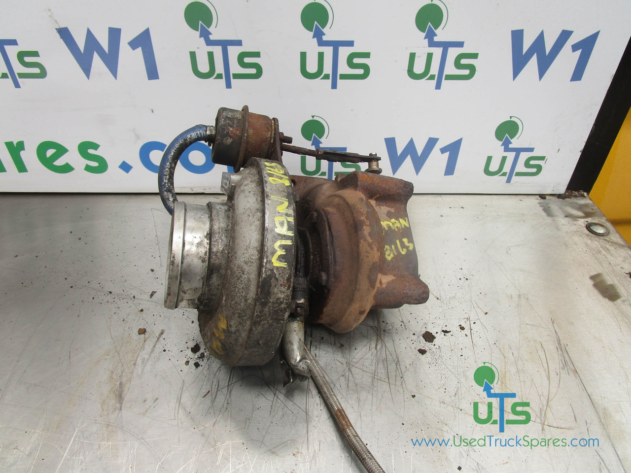 MAN 8163 7.5TON TURBO TYPE GARRETT GT22 P/NO 4891639 - Turbocompresor para Camión: foto 1 MAN 8163 7.5TON TURBO TYPE GARRETT GT22 P/NO 4891639 - Turbocompresor para Camión: foto 1