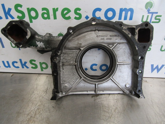 SCANIA 144/164 V8 FRONT CRANK CASE COVER P/NO 1424399 - Motor y piezas para Camión: foto 1 SCANIA 144/164 V8 FRONT CRANK CASE COVER P/NO 1424399 - Motor y piezas para Camión: foto 1
