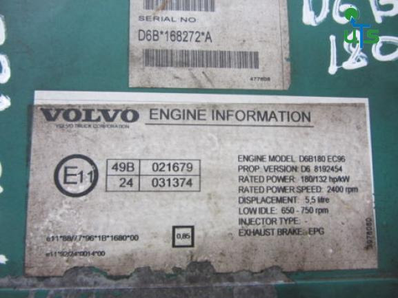 VOLVO FLE 180 ENGINE ECU P/NO D6B 168272A - Unidad de control para Camión: foto 2 VOLVO FLE 180 ENGINE ECU P/NO D6B 168272A - Unidad de control para Camión: foto 2