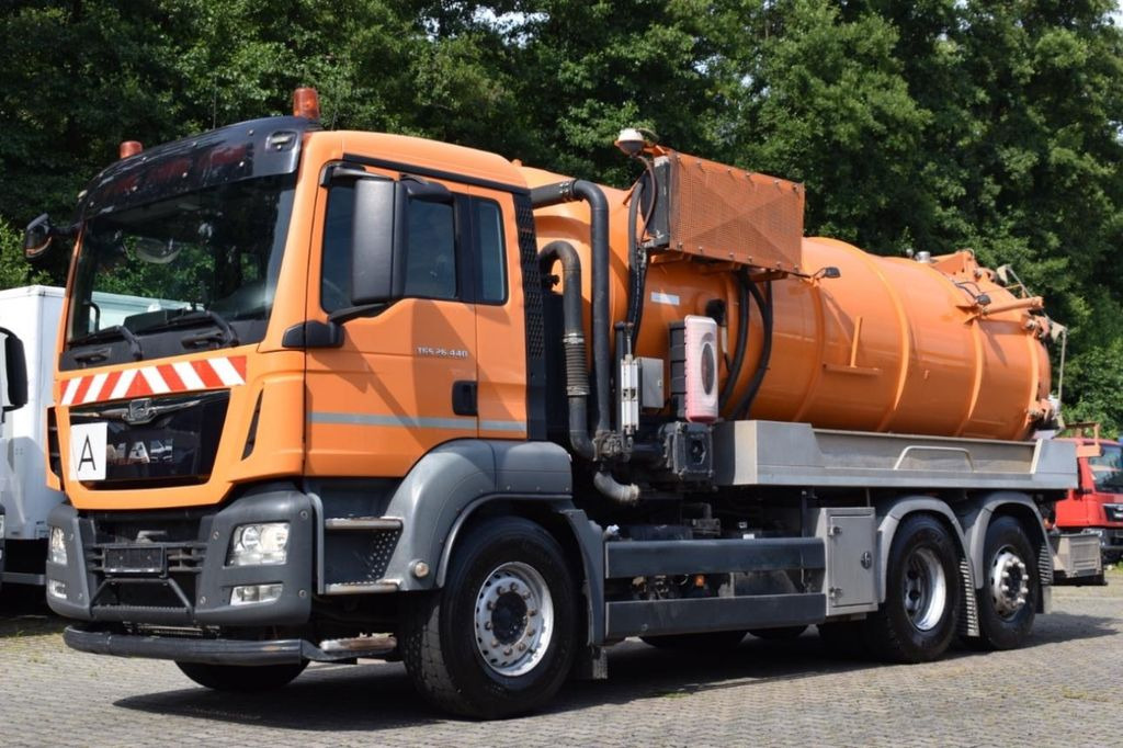 Camión MAN TGS 26.440 BL 6x2/KROLL/Saug u.Druck kombi,Funk: foto 1