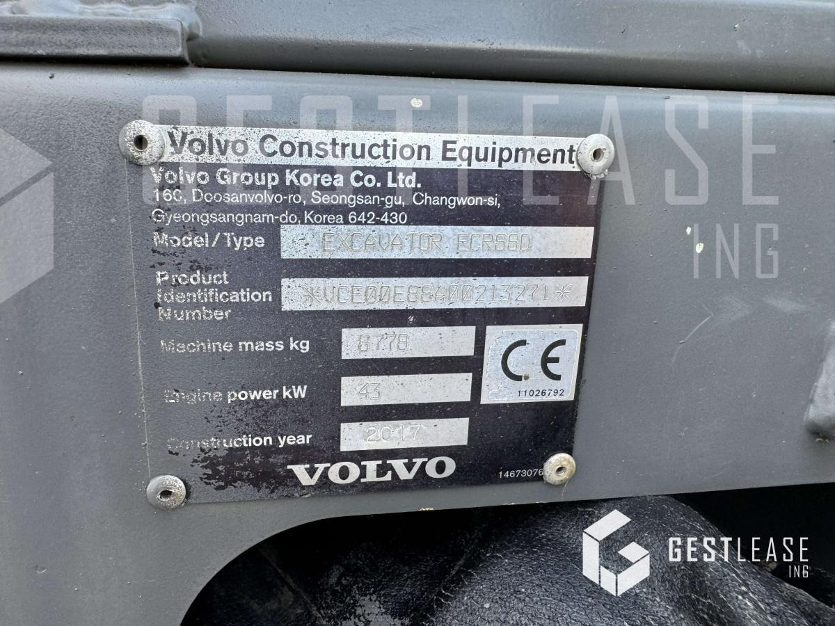 Volvo ECR88D - Excavadora de cadenas: foto 5 Volvo ECR88D - Excavadora de cadenas: foto 5