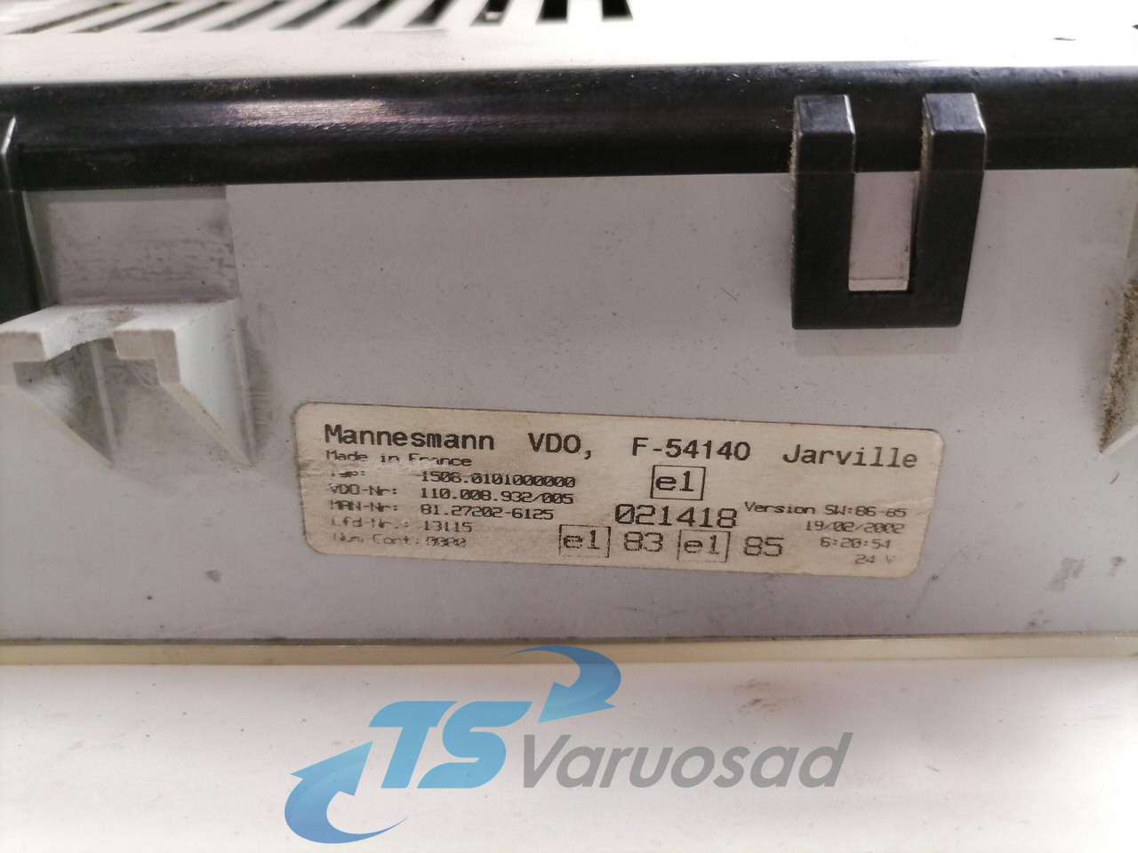 MAN Dashboard 81272026125 - Salpicadero para Camión: foto 2 MAN Dashboard 81272026125 - Salpicadero para Camión: foto 2