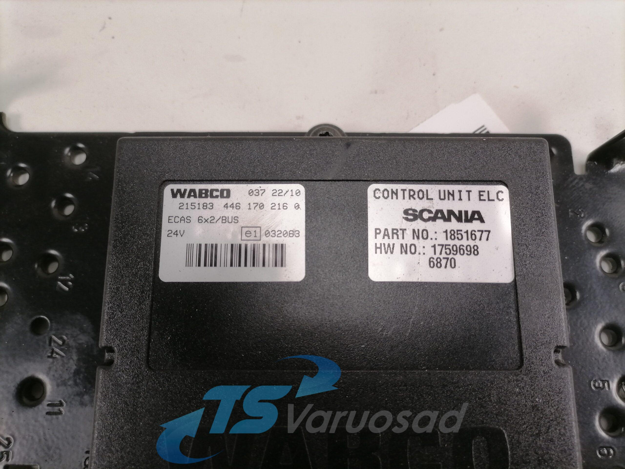 Scania Ecu, ECAS 1851677 - Unidad de control para Camión: foto 4 Scania Ecu, ECAS 1851677 - Unidad de control para Camión: foto 4