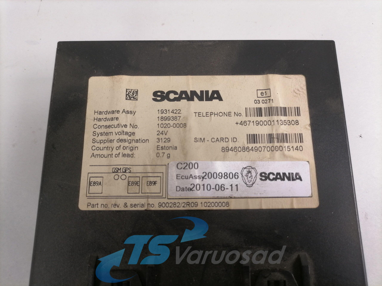 Scania Juhtplokk, RTC 2009806 - Unidad de control para Camión: foto 3 Scania Juhtplokk, RTC 2009806 - Unidad de control para Camión: foto 3