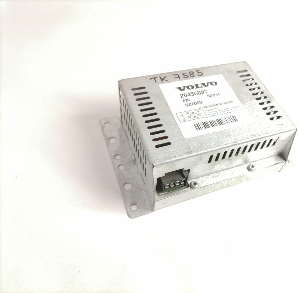 Volvo Radio Memory Backup 20455097 - Unidad de control para Camión: foto 1 Volvo Radio Memory Backup 20455097 - Unidad de control para Camión: foto 1