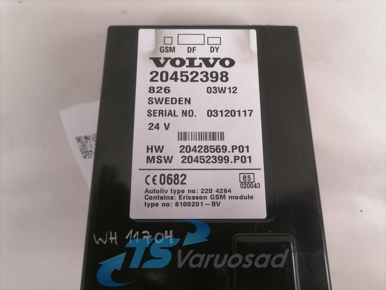 Volvo Radio / Telefon 20452398 - Sistema eléctrico para Camión: foto 2 Volvo Radio / Telefon 20452398 - Sistema eléctrico para Camión: foto 2