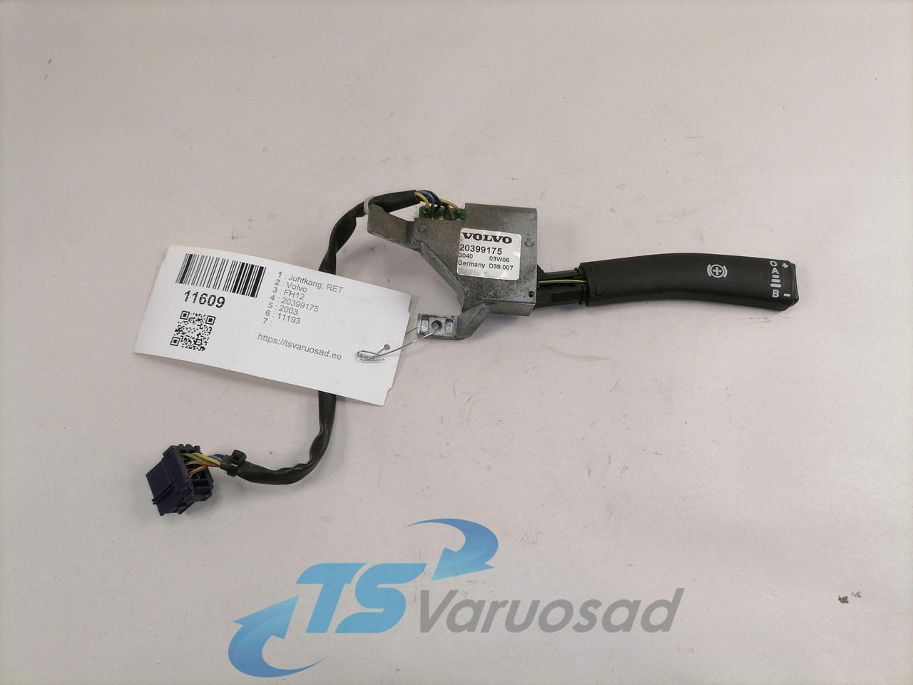 Volvo Switch 20399175 - Sistema eléctrico para Camión: foto 1 Volvo Switch 20399175 - Sistema eléctrico para Camión: foto 1